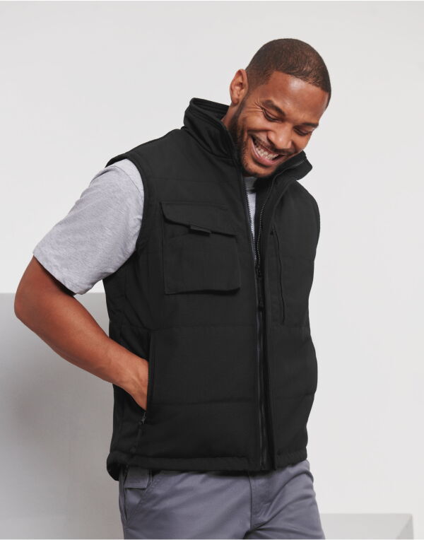 014M Russell Heavy Duty Workwear Gilet