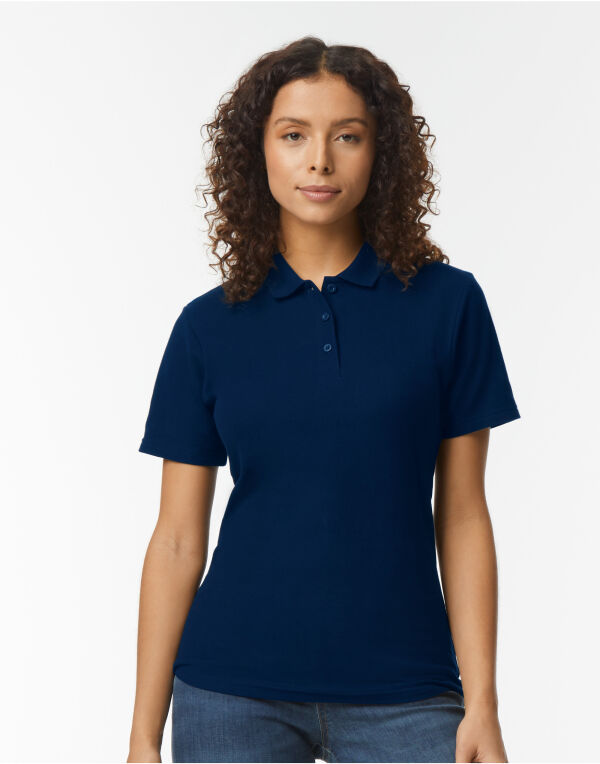 64800L Gildan Softstyle® Ladies' Double Pique Polo