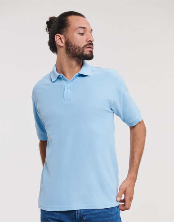 539M Russell Men's Classic Polycotton Polo