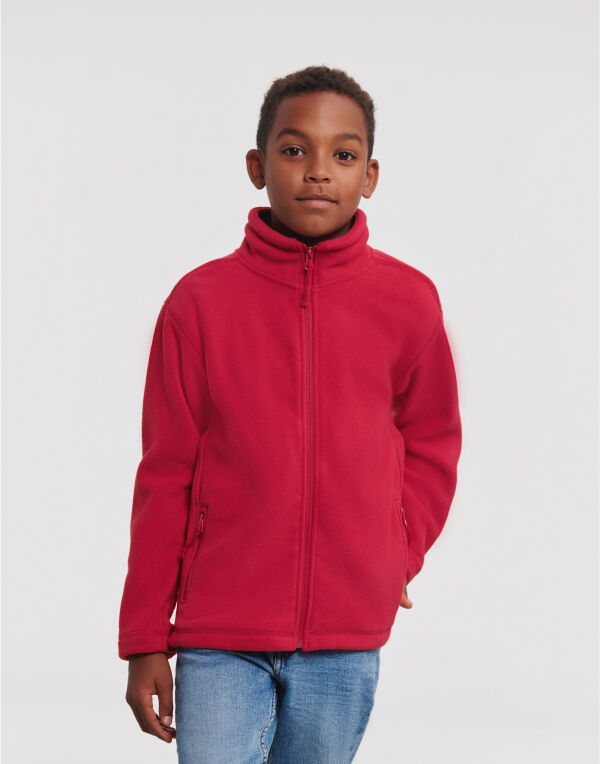 8700B Russell Kids FZ Outdoor Fleece