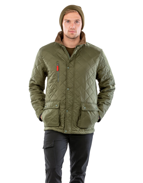 R196X Result Urban Outdoor Wear Cheltenham Gold Jacket