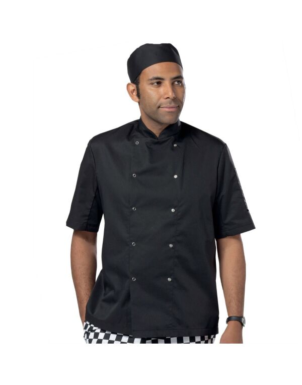 DD08CS Dennys Short Sleeve Chef's Jacket