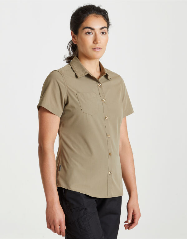 CES004 Craghoppers Expert Womens Kiwi Short Sleeve Shirt