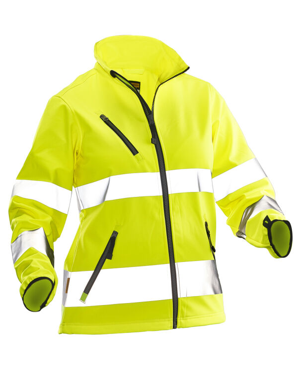 JM1210 Jobman Women's Softshell Jacket Hi-Vis