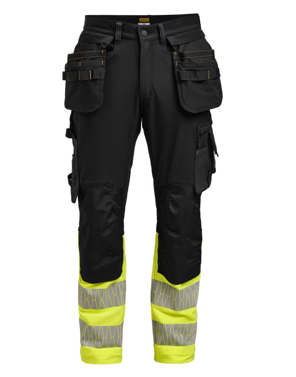 JM2392 Jobman Craftsman Trousers Stretch Hi-Vis