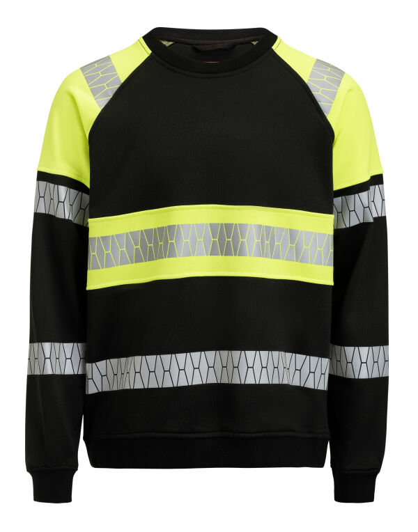 JM5224 Jobman Sweatshirt Hi-Vis