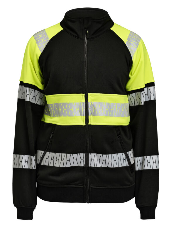JM5225 Jobman Sweatshirt Full-Zip Hi-Vis