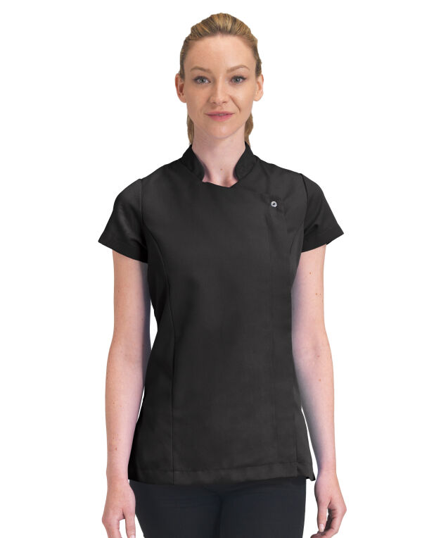 DA75 Dennys Beauty Tunic Asymmetric Zip Fastening