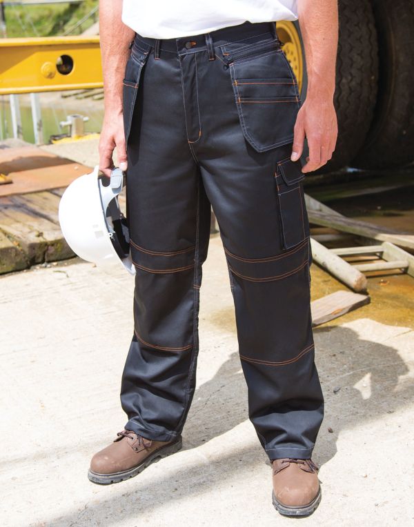 R323X WORK-GUARD by Result Lite X-Over Holster Trousers