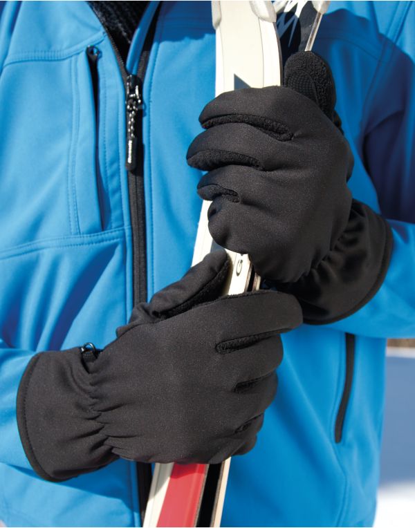 R364X Result Winter Essentials Softshell Thermal Gloves